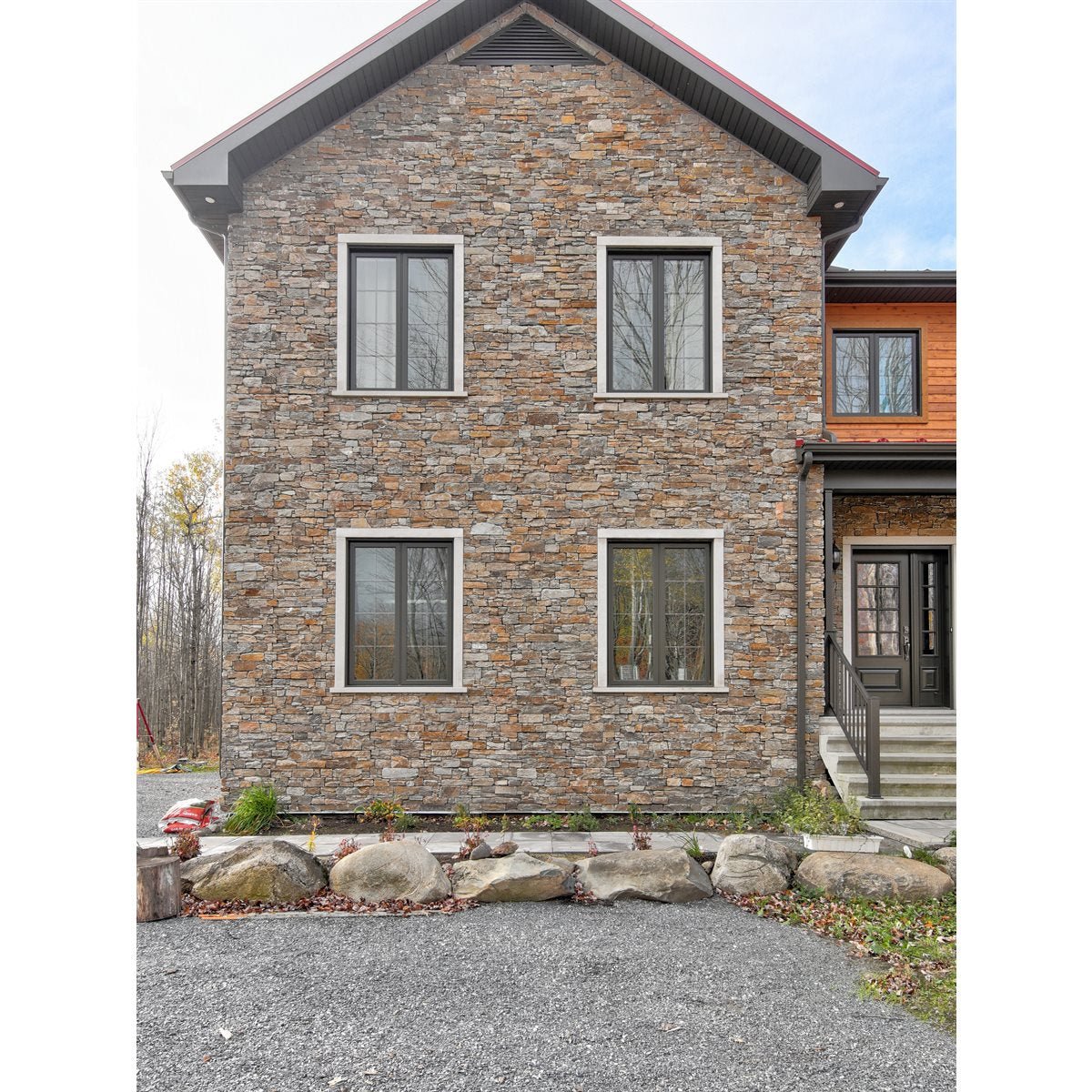 Impex Stone - Pierres Extérieures Kenora - 3.55 pi² / boîte - Ceramed