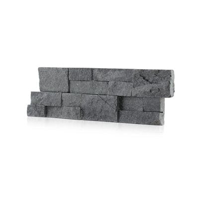 Impex Stone - Pierres Extérieures Quartzite Noire - 6.7 pi² / boîte - Ceramed