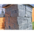 Impex Stone - Pierres Extérieures Quartzite Noire - 6.7 pi² / boîte - Ceramed