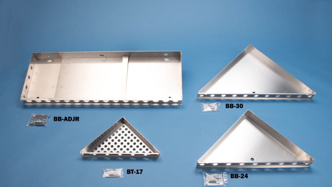 Innovis Corp - 3/4 X 17.5 Invisible Support System (2)