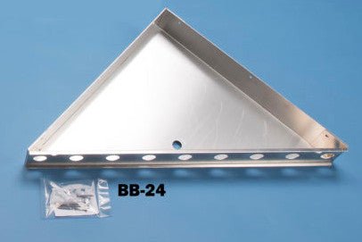 Innovis Corp - Banc de douche triangulaire - 3" x 17" x 17" x 24"
