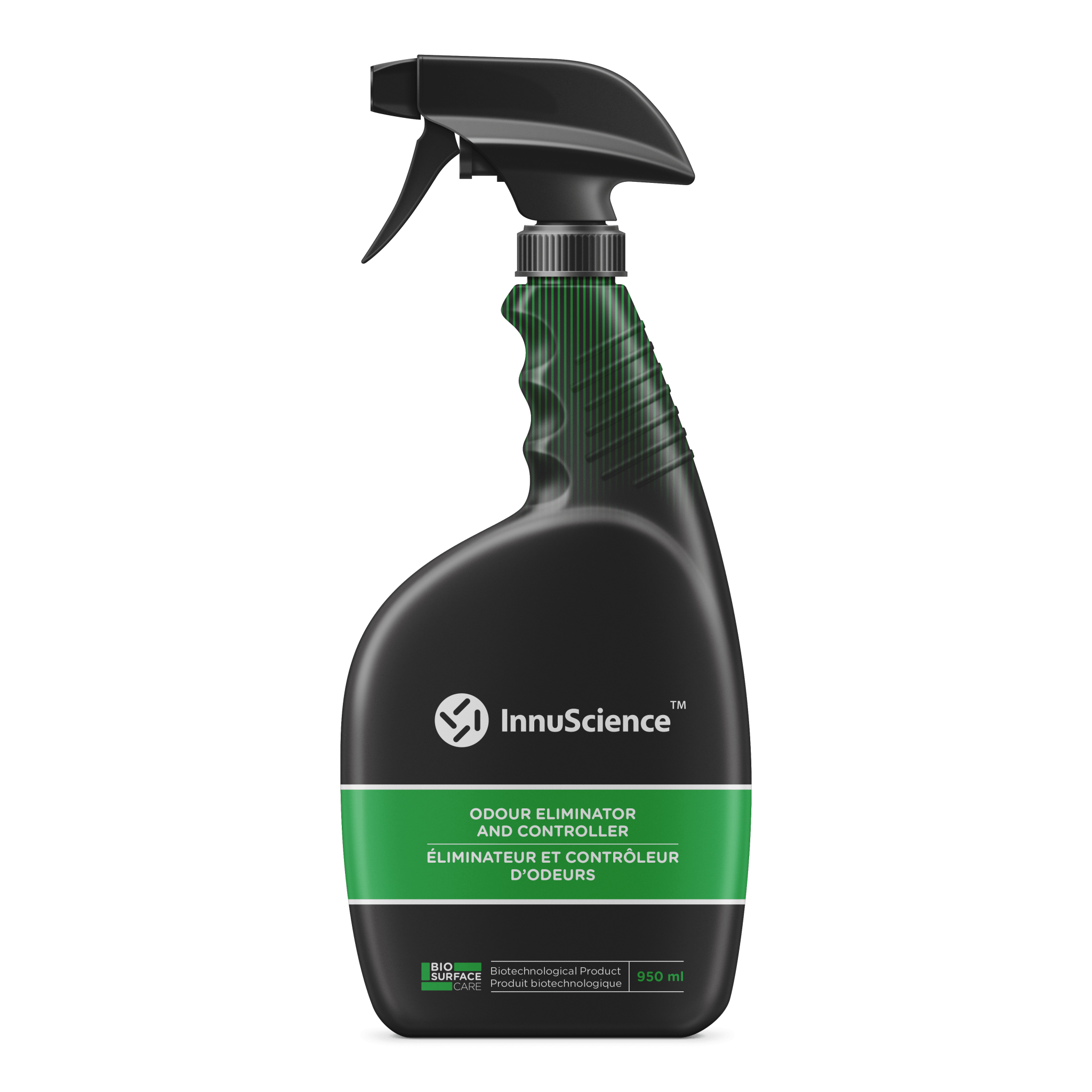 InnuScience - Bio Surface Pro - Éliminateur et contrôleur d'odeurs générales 950 ml