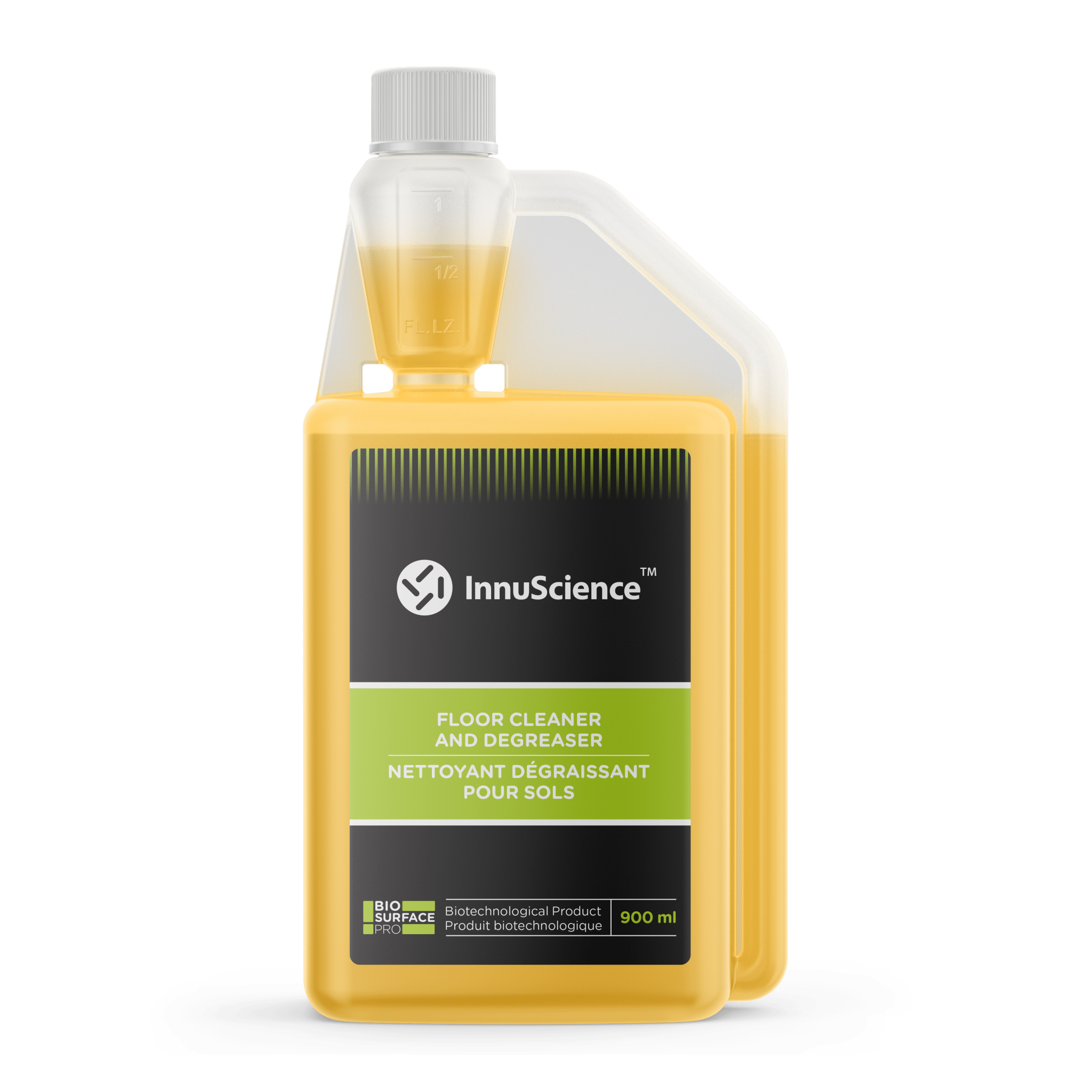 InnuScience - Bio Surface Pro - Nettoyant dégraissant pour sols 900 ml