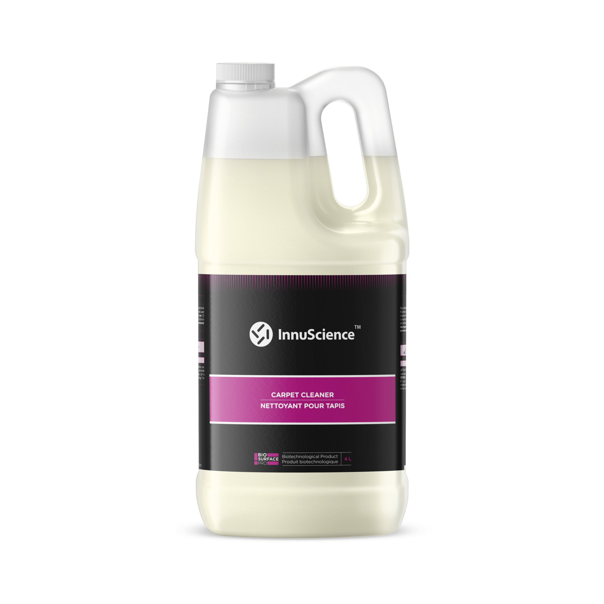 InnuScience - Bio Surface Pro - Nettoyant pour tapis 4 L