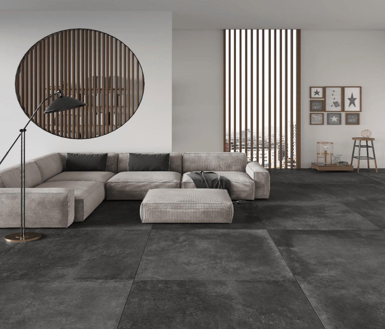 IP Céramique - Antibes - Dark Grey - Ceramed