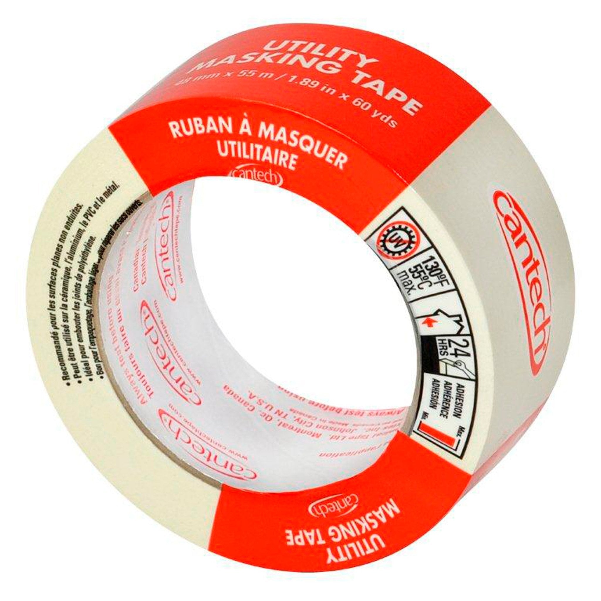 IPG - Ruban à masquer utilitaire 48 mm x 55 m