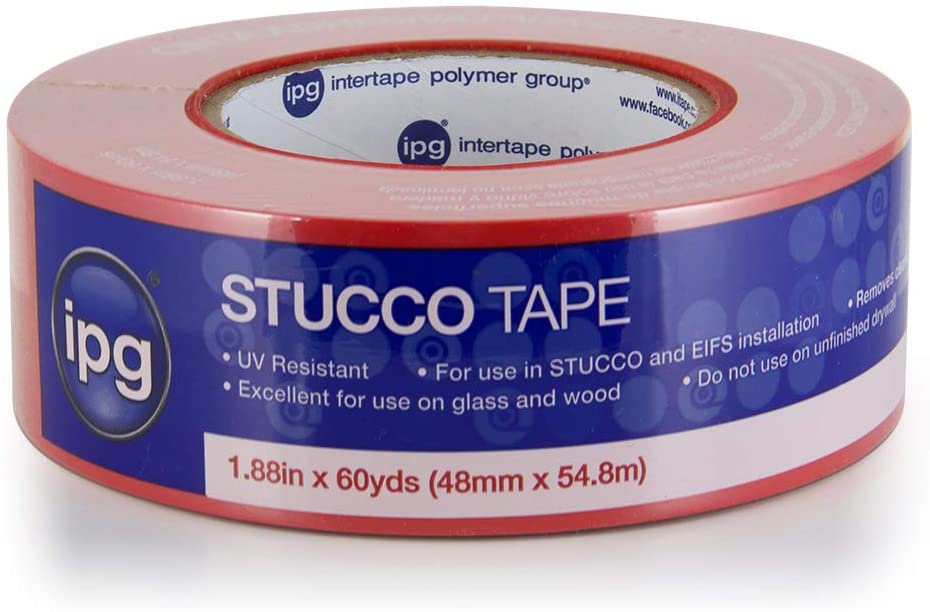 IPG - Ruban de masquage pour Stucco - Rouge - 48 mm