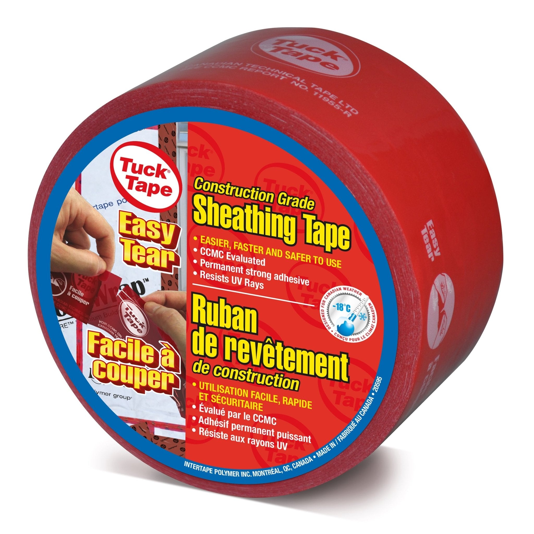 IPG - Ruban Rouge Pour Joint 60mmx55m easy  tear