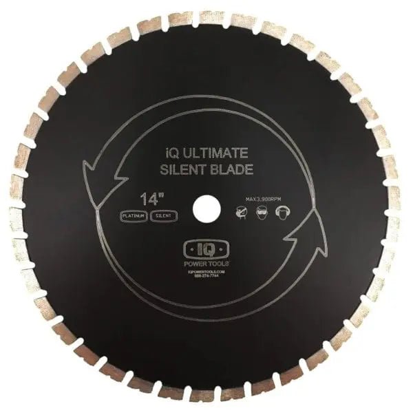 iQ Power Tools - Platine Silent Core Lame de maçonnerie 14 "x .125