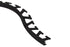 Schluter - Jolly-Radius Profile 1/2 Alum Matt Black ||R/J125MGS