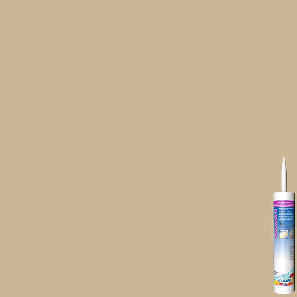 Mapei - Keracaulk S Scellant acrylique siliconisé avec sable #5006 Moisson 311 mL