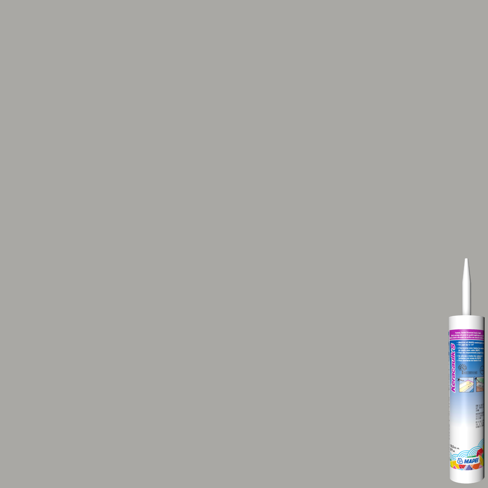 Mapei - Keracaulk S Scellant acrylique siliconisé avec sable #5027 Argent 311 mL