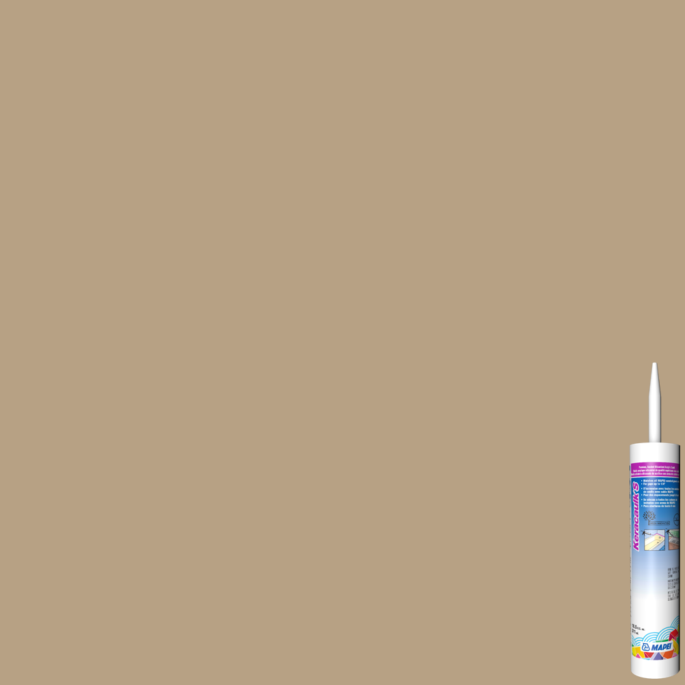 Mapei - Keracaulk S Scellant acrylique siliconisé avec sable #5044 Terre Ambrée 311 mL