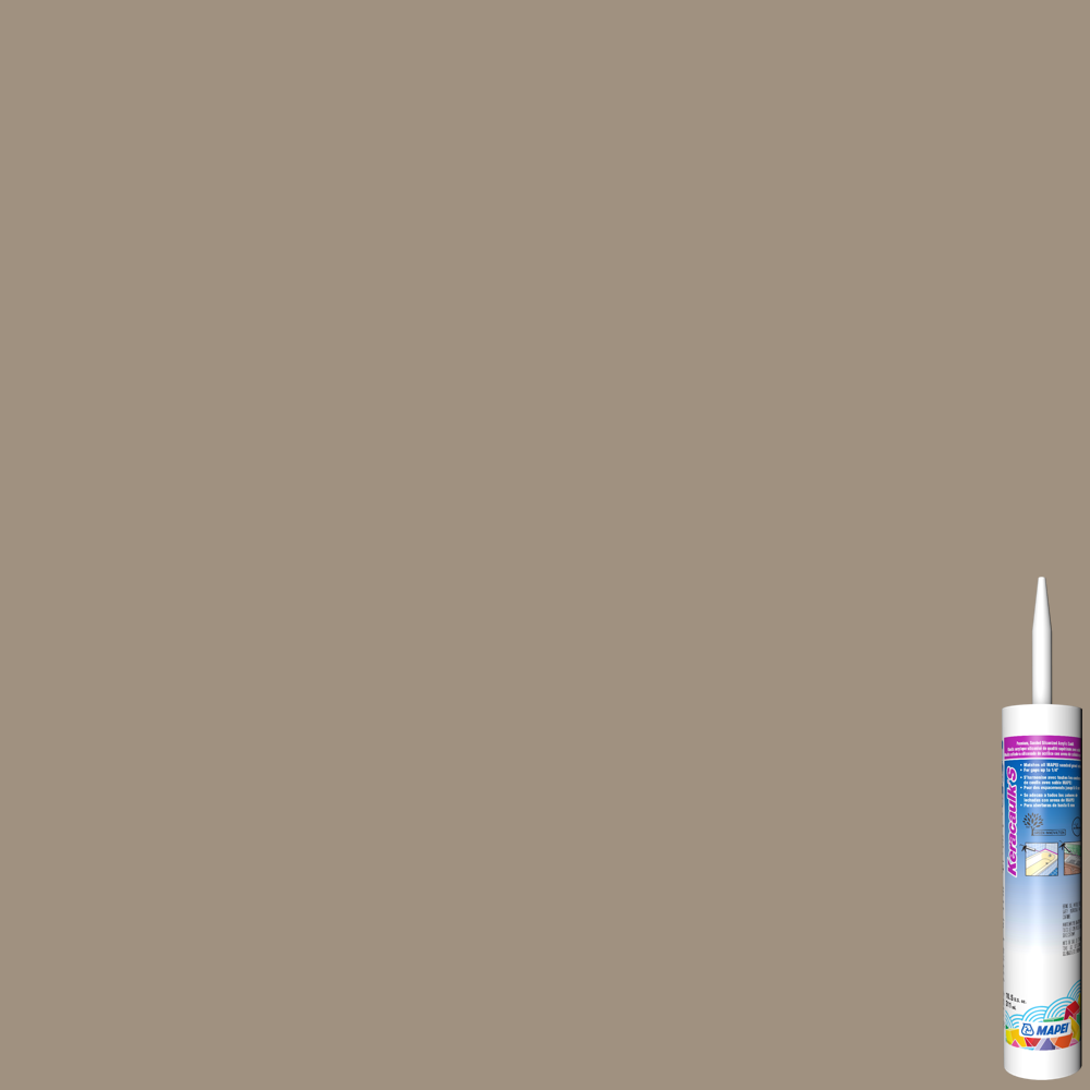 Mapei - Keracaulk S Scellant acrylique siliconisé avec sable #5105 Bois de Grève 311 mL