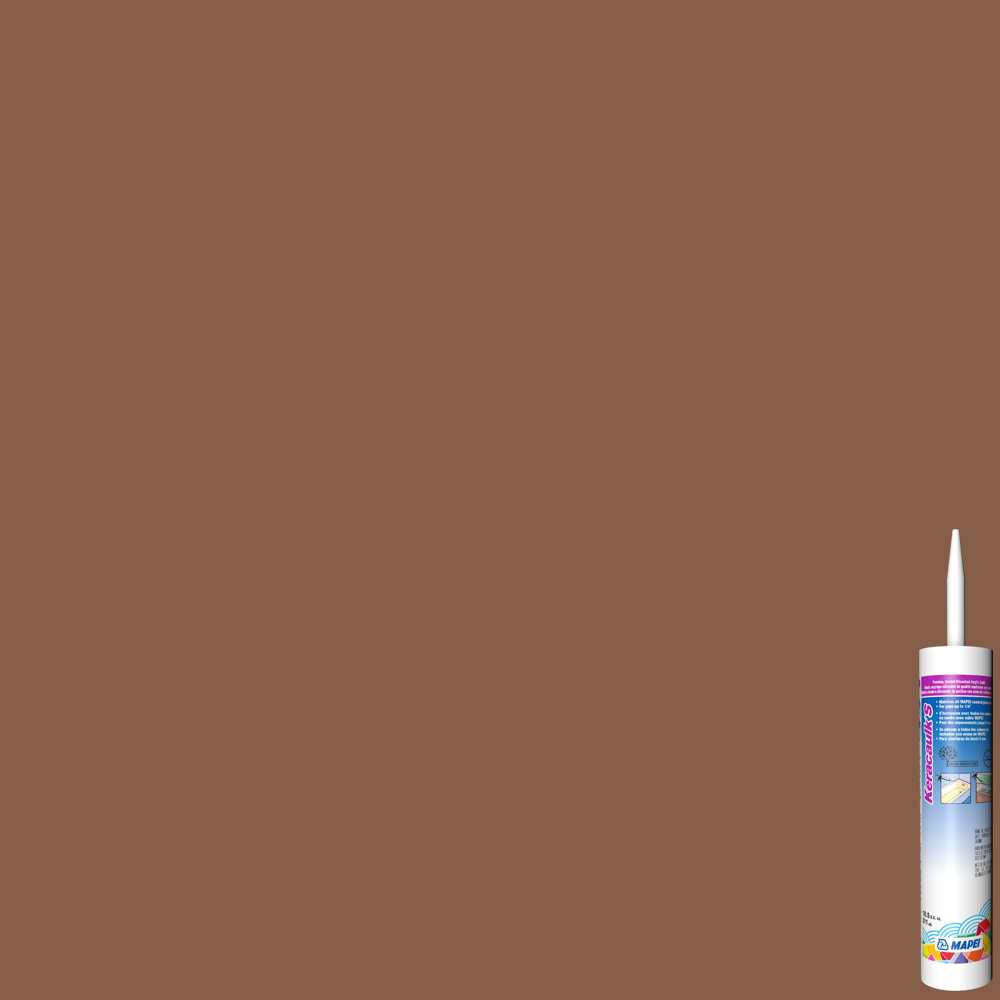 Mapei - Keracaulk S Scellant acrylique siliconisé avec sable #5112 Pacane 311 mL