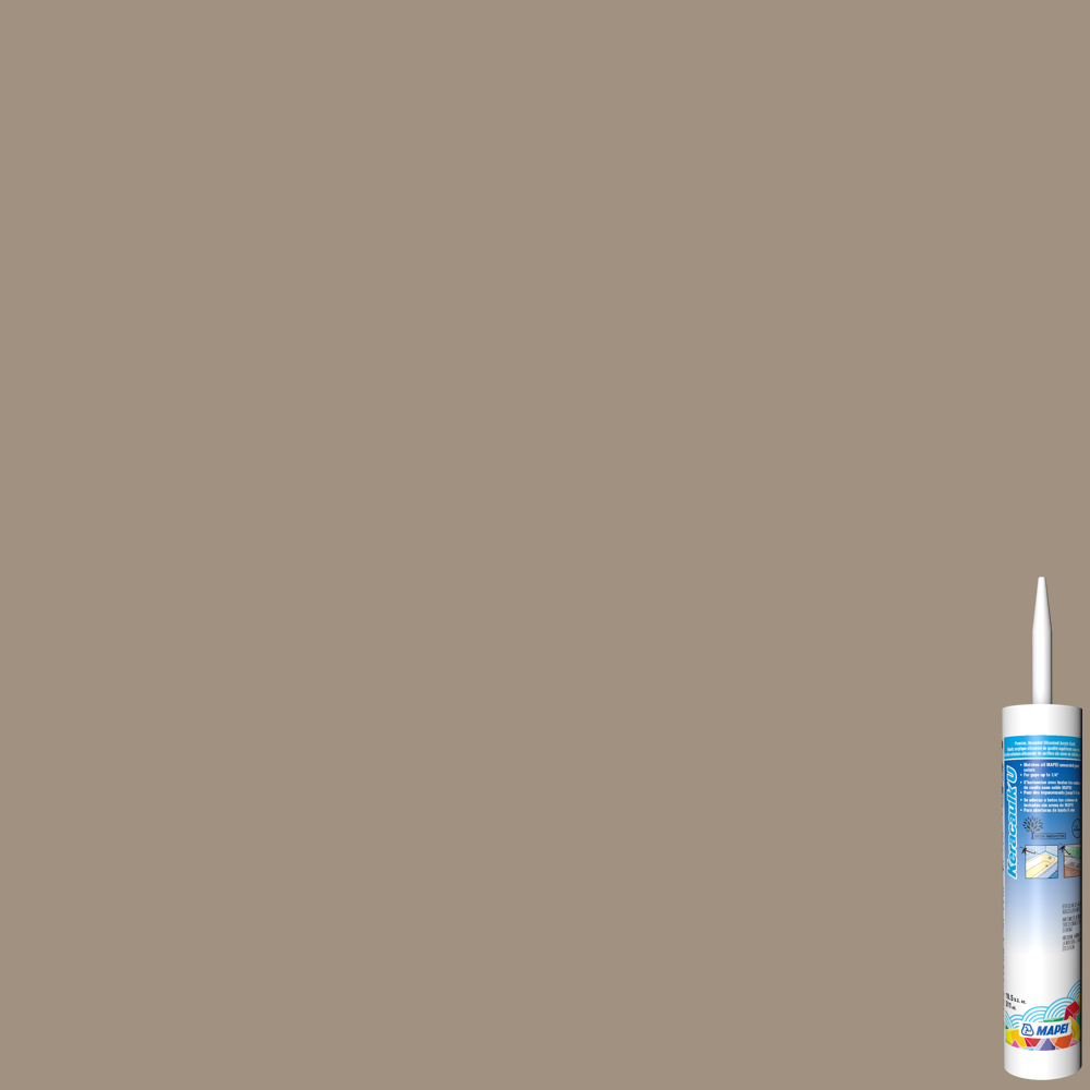 Mapei - Keracaulk U Scellant acrylique siliconisé sans sable #5105 Bois de Grève 311 mL