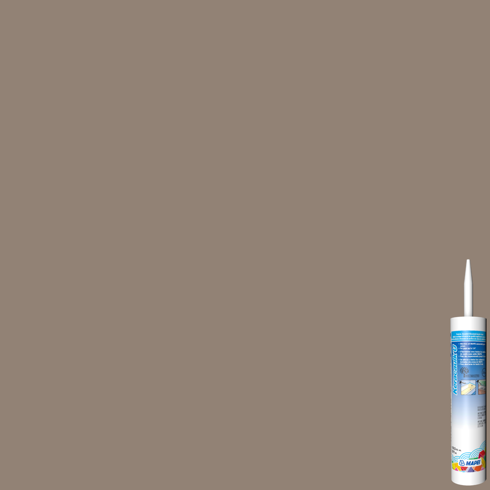 Mapei - Keracaulk U Scellant acrylique siliconisé sans sable #5106 Noyer 311 mL