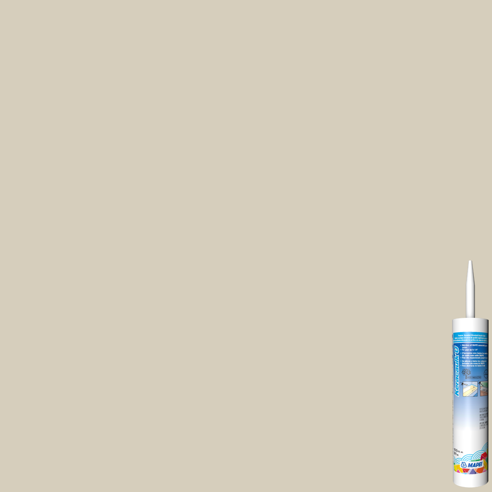 Mapei - Keracaulk U Scellant acrylique siliconisé sans sable #5014 Biscuit 311 mL