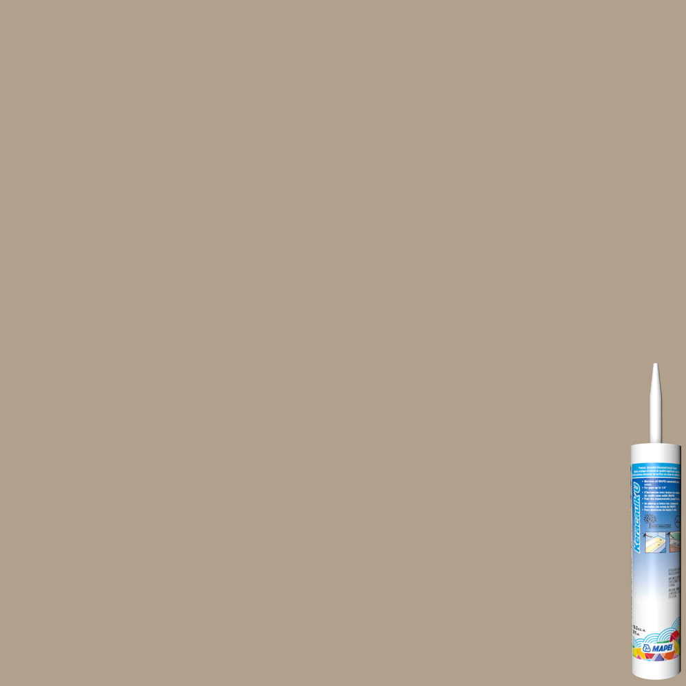 Mapei - Keracaulk U Scellant acrylique siliconisé sans sable #35 Brun Navajo 311 mL
