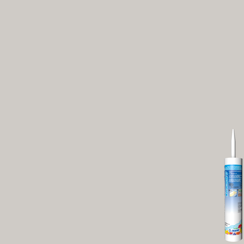 Mapei - Keracaulk U Scellant acrylique siliconisé sans sable #5077 Givre 311 mL