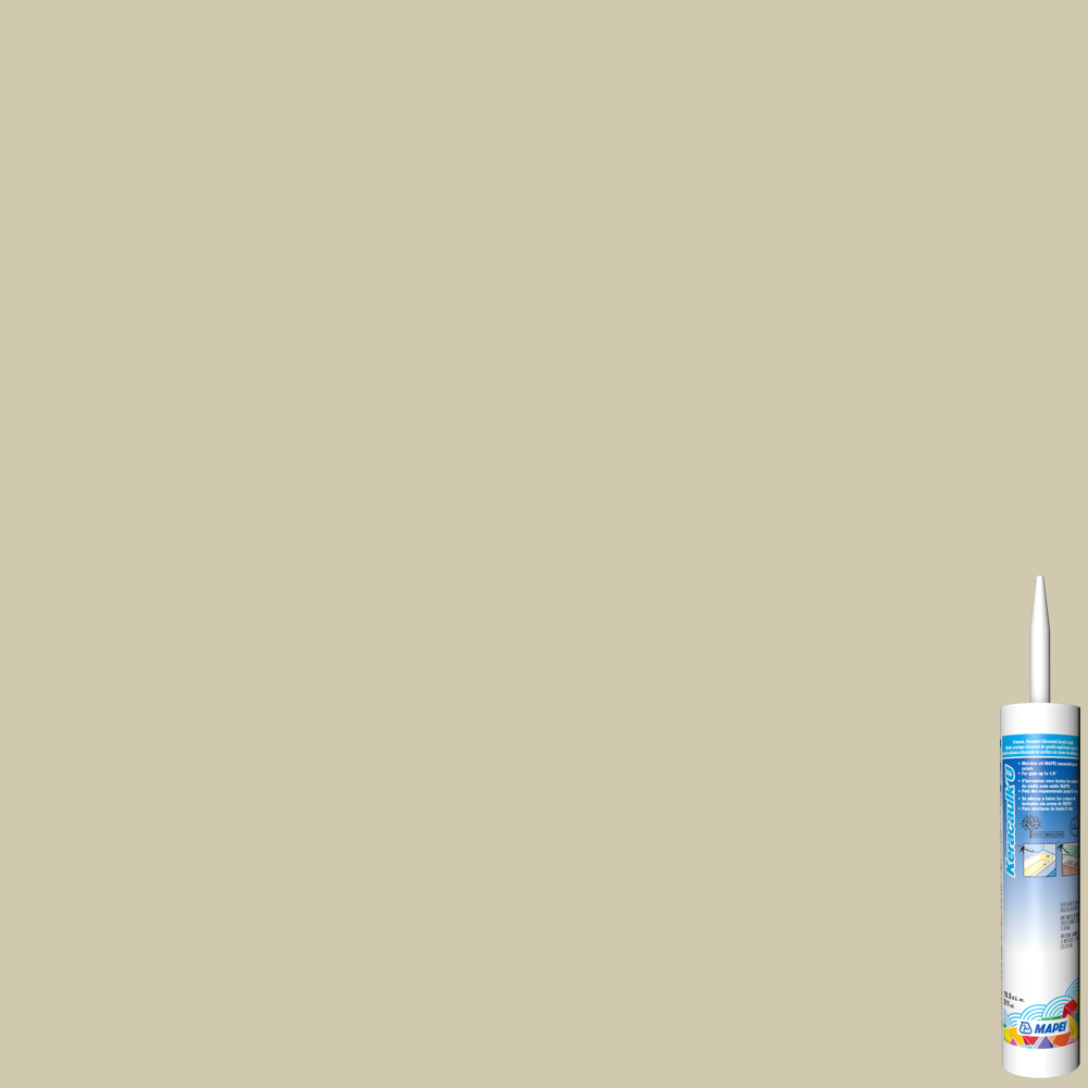 Mapei - Keracaulk U Scellant acrylique siliconisé sans sable #94 Paille 311 mL