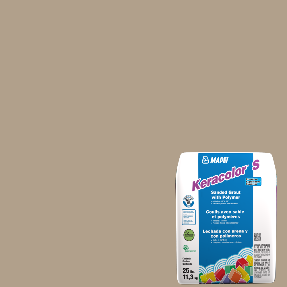 Mapei - Keracolor S Coulis avec sable et polymères #35 Brun Navajo 25 lb