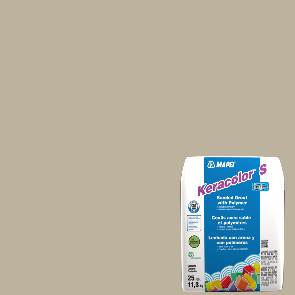Mapei - Keracolor S Coulis avec sable et polymères #5039 Ivoire 25 lb