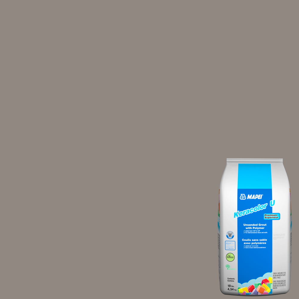 Mapei - Keracolor U Coulis sans sable avec polymères #5002 Étain 10 lb