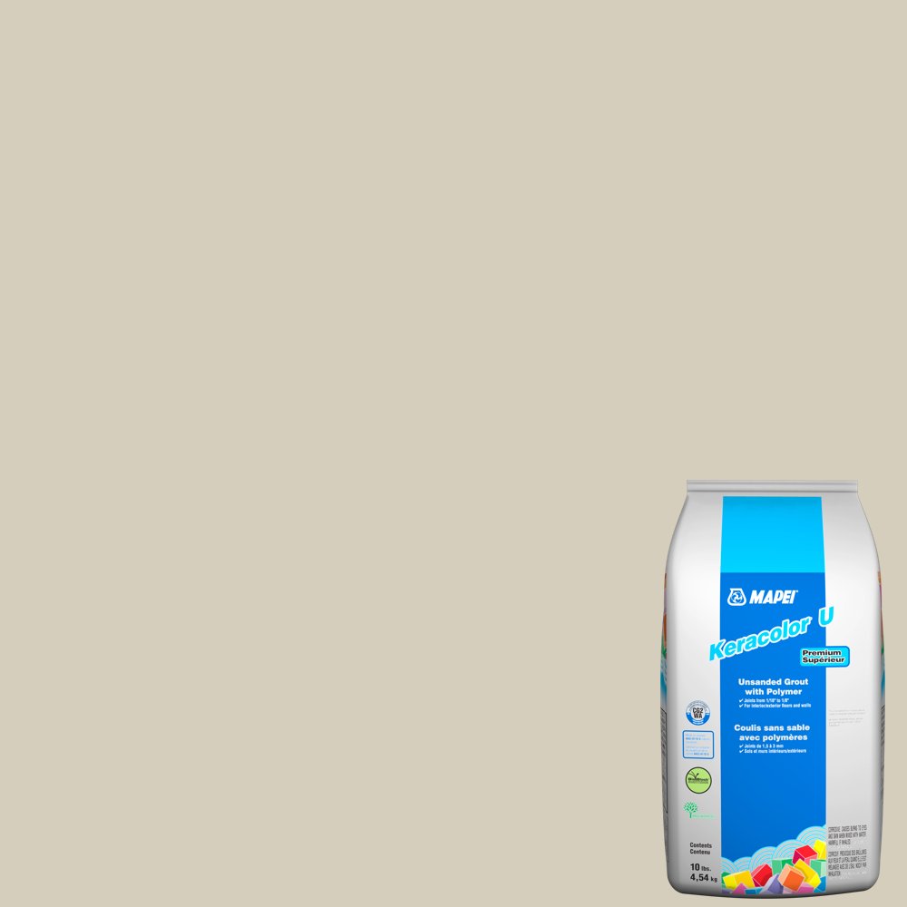 Mapei - Keracolor U Coulis sans sable avec polymères #5014 Biscuit 10 lb