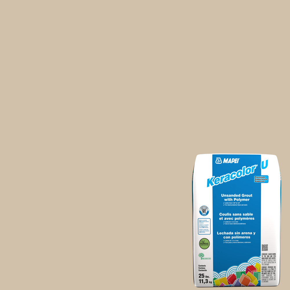 Mapei - Keracolor U Coulis sans sable avec polymères #5015 Os 25 lb