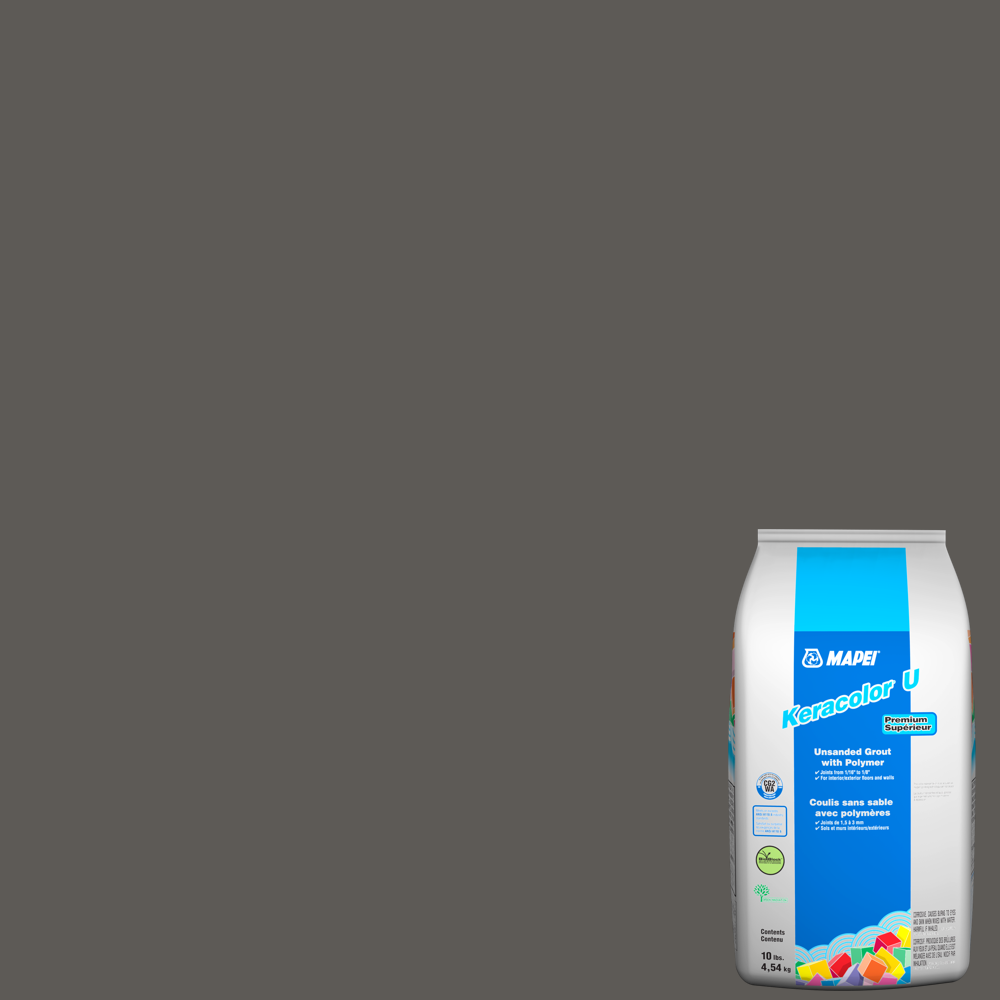 Mapei - Keracolor U Coulis sans sable avec polymères #5047 Anthracite 10 lb
