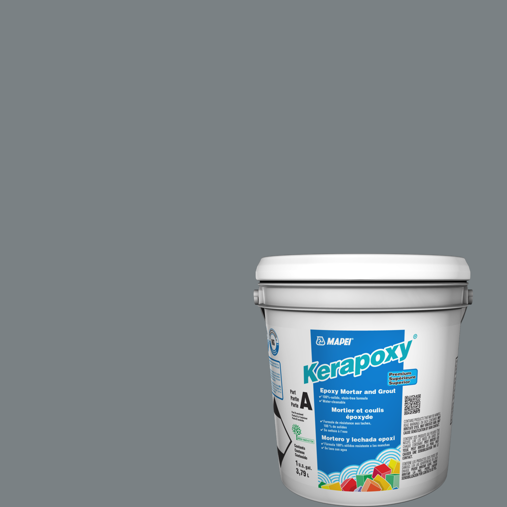 Mapei - Kerapoxy Kit Coulis époxy premium #5019 Gris Perle 3.79 L