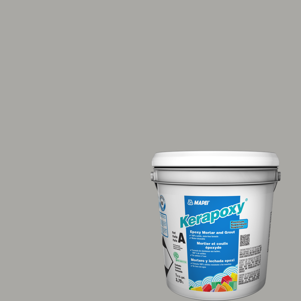 Mapei - Kerapoxy Kit Coulis époxy premium #5027 Argent 3.79 L