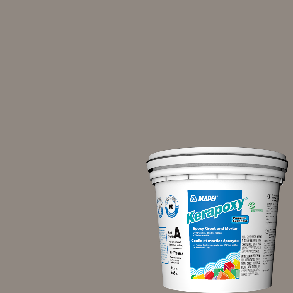 Mapei - Kerapoxy Kit Coulis époxy premium #5002 Étain 946 mL