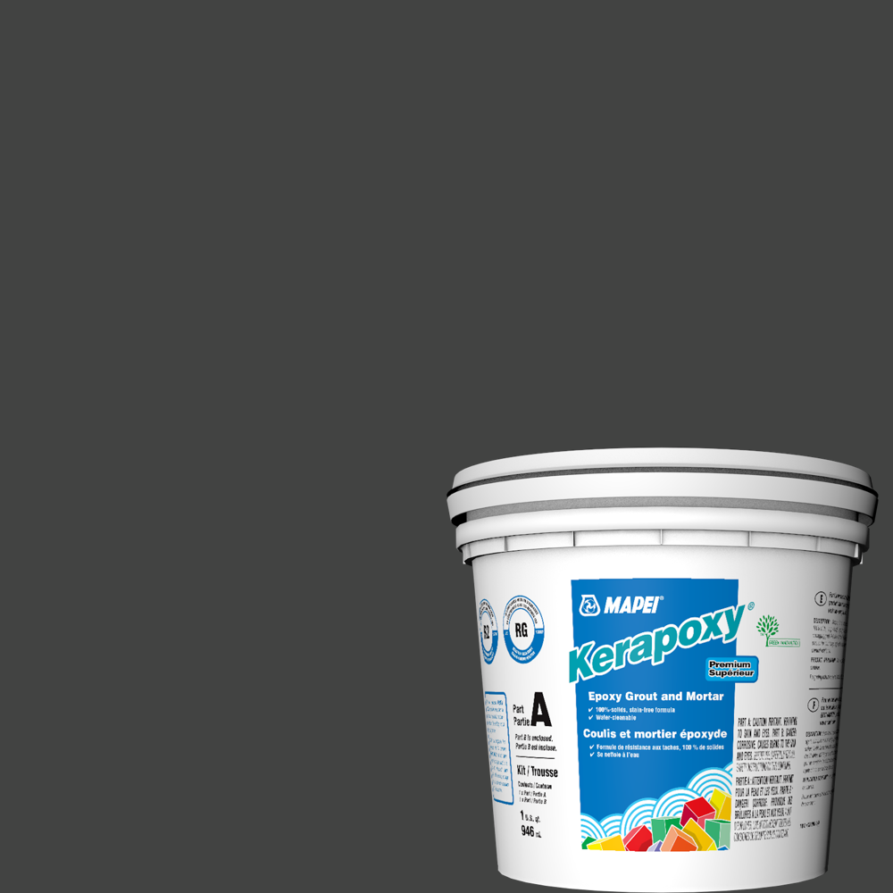 Mapei - Kerapoxy Kit Coulis époxy premium #5010 Noir 946 mL