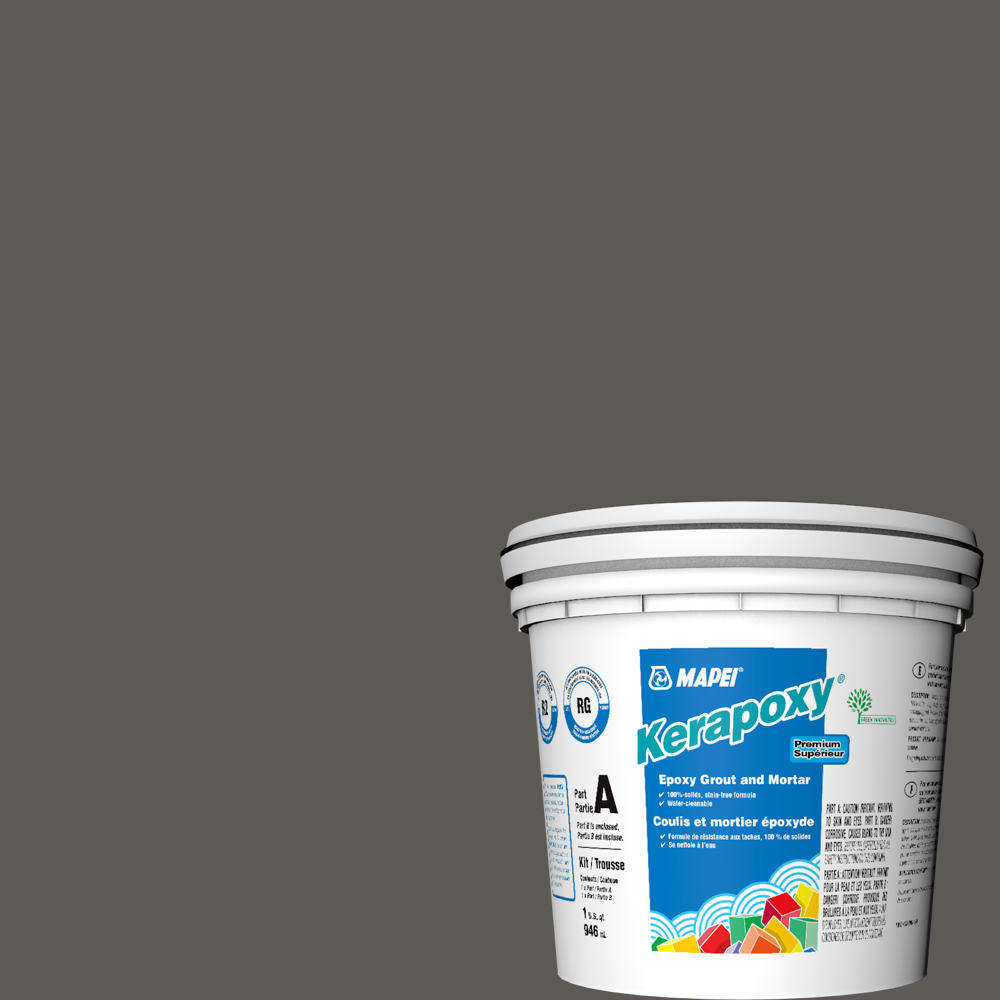Mapei - Kerapoxy Kit Coulis époxy premium #5047 Anthracite 946 mL