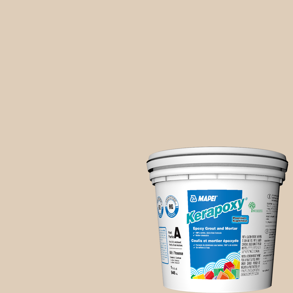 Mapei - Kerapoxy Kit Coulis époxy premium #5049 Amande Douce 946 mL