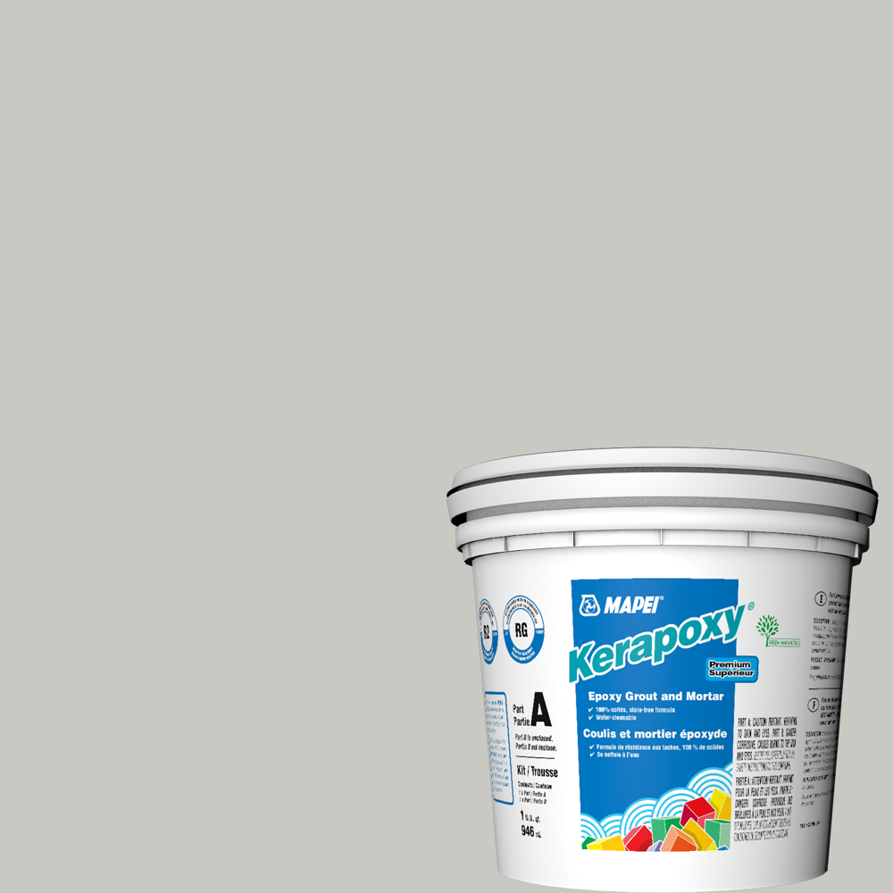 Mapei - Kerapoxy Kit Coulis époxy premium #5093 Gris Chaud 946 mL