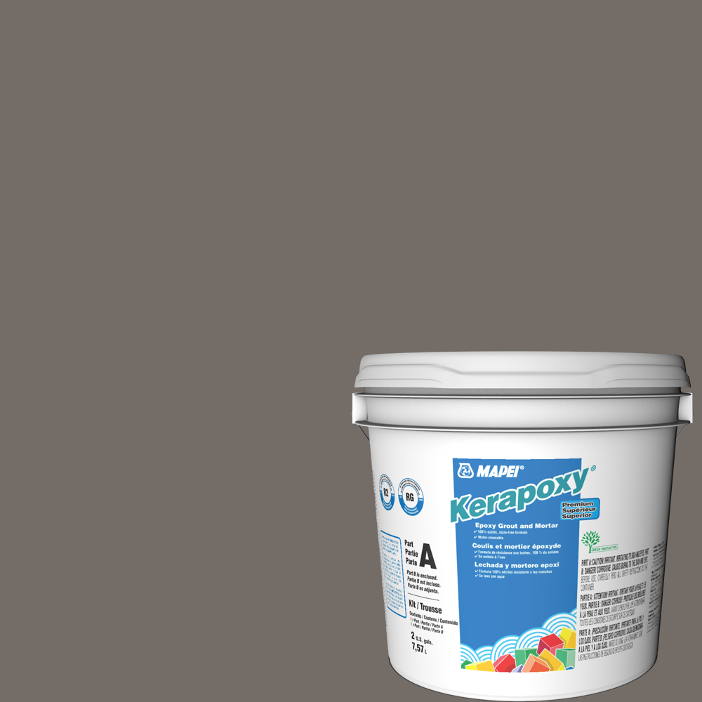 Mapei - Kerapoxy Kit Coulis époxy premium #5009 Gris 7.57 L