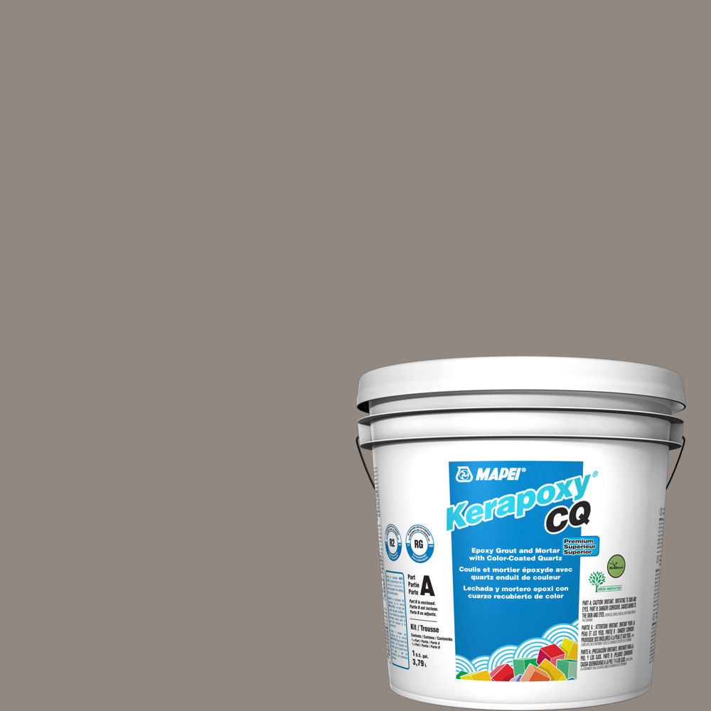 Mapei - Kerapoxy CQ Coulis époxy premium avec quartz coloré #5002 Étain 3.79 L