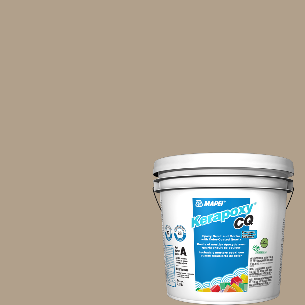 Mapei - Kerapoxy CQ Coulis époxy premium avec quartz coloré #35 Brun Navajo 3.79 L