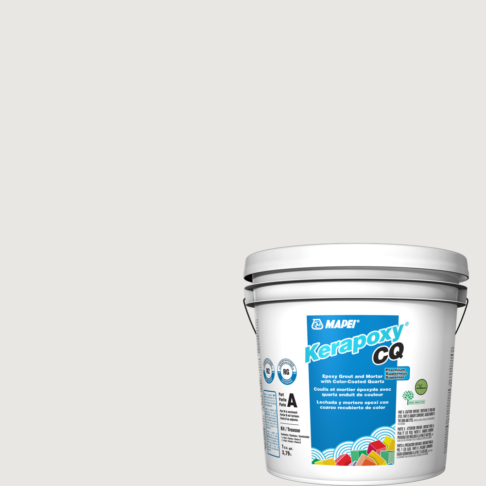 Mapei - Kerapoxy CQ Coulis époxy premium avec quartz coloré #5038 Avalanche 3.79 L