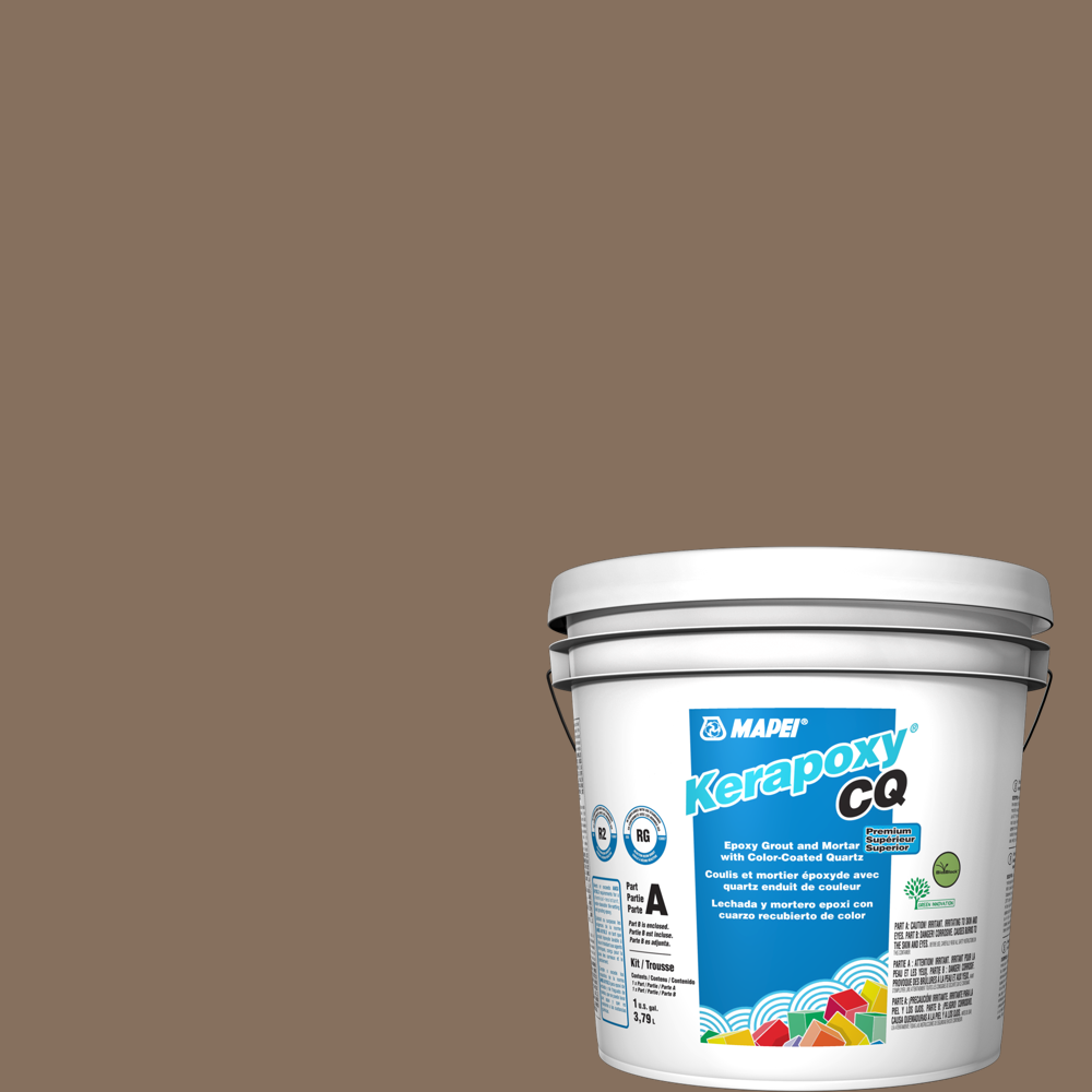 Mapei - Kerapoxy CQ Coulis époxy premium avec quartz coloré #5042 Moka 3.79 L