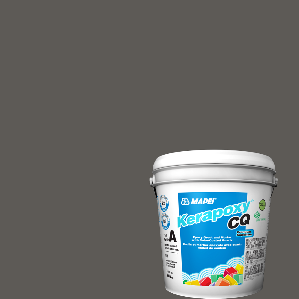 Mapei - Kerapoxy CQ Coulis époxy premium avec quartz coloré #5047 Anthracite 946 ml