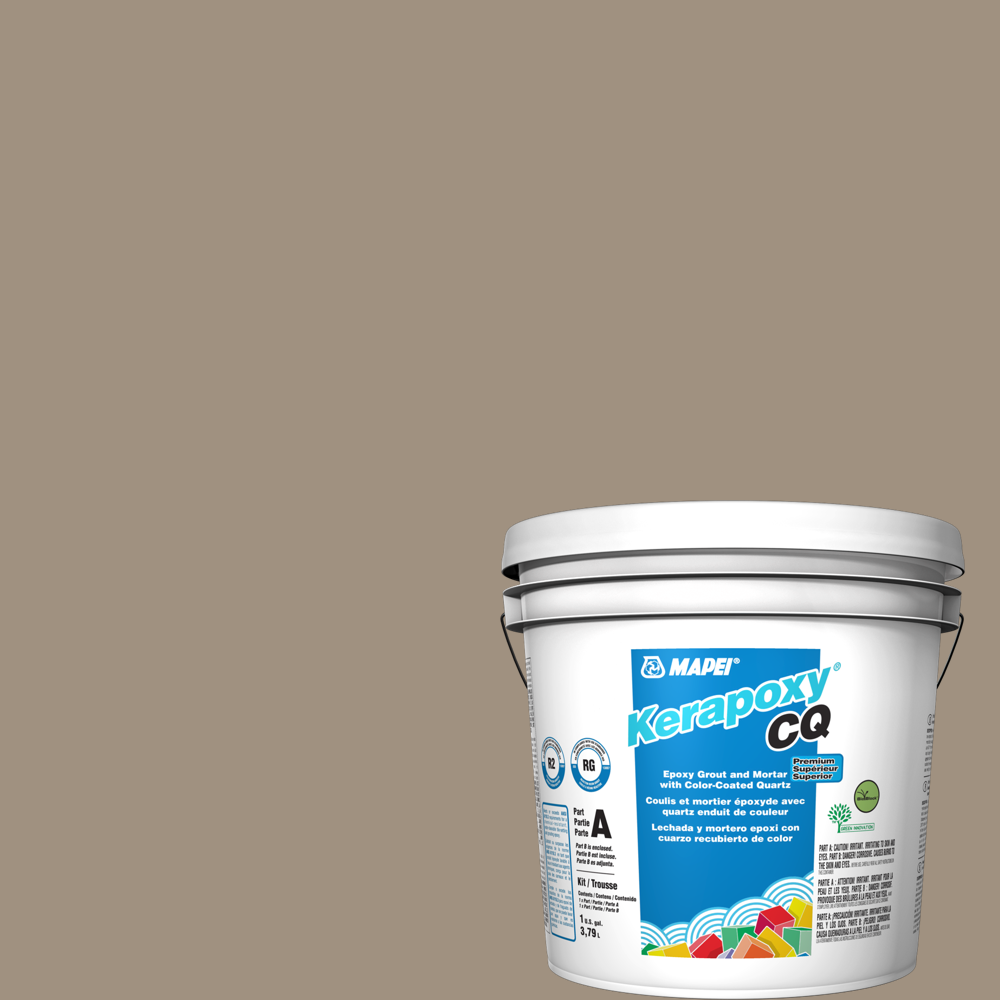 Mapei - Kerapoxy CQ Coulis époxy premium avec quartz coloré #5105 Bois de Grève 3.79 L
