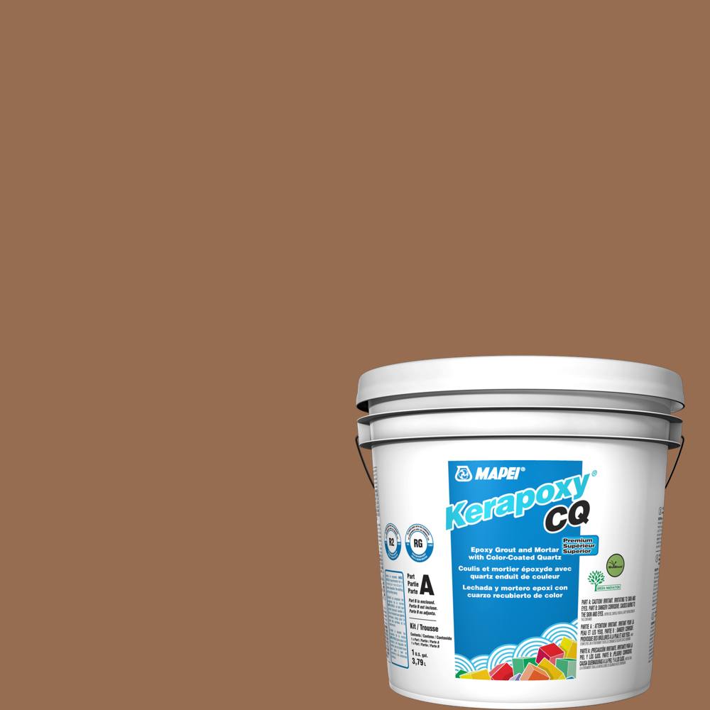 Mapei - Kerapoxy CQ Coulis époxy premium avec quartz coloré #5110 Caramel 3.79 L