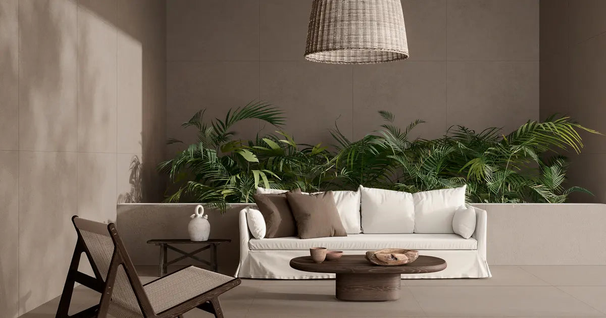Centura - KHROMA - Ceramic Tile - ARGILLA NATURAL 24 in x 24 in x 9 mm