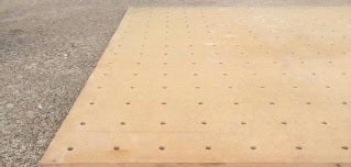 Kinesik - Advantage One Gabarit de perçage pour domes MDF 24" x 48"