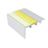 Kinesik - Ecoglo C4-E20 Nez de marche photoluminescent pour tapis avec bande antidérapante jaune 2.7" (vendu en pied linéaire)