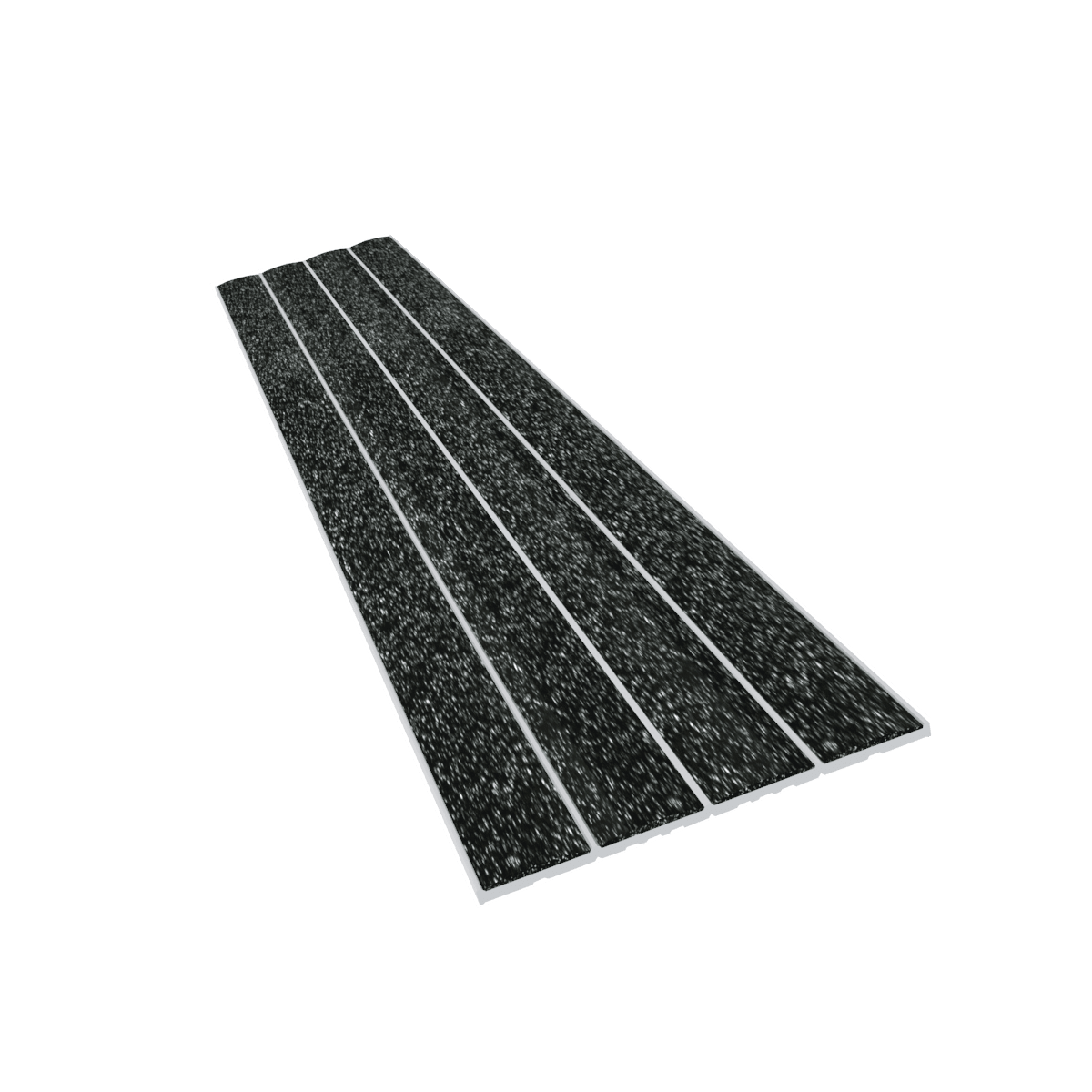 Kinesik - Ecoglo N30 Bandes antidérapantes pour bordures de marche noires 2" x 8'